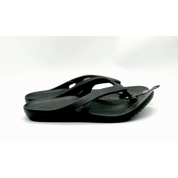 Crocs Shoes Women Size 10 Iconic Comfort Kadee 2 Flip Flops Sandals - Picture 1 of 7